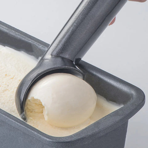 Aluminium Alloy Ice Cream Spoon Portable Household Non-stick Anti-feeze Ice Cream Baller Scoops Heavy Kitchen Ice Cube Mould