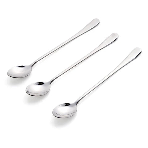 Long Handled Stainless Steel Coffee Spoon Ice Cream Dessert Tea Spoon for Picnic Kitchen Accessories