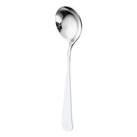 15.9cm*4.5cm Round Head Coffee Spoons Stainless Steel Mixing Tea Dessert Cake Scoop Multicolor Kitchen Tableware Accessories