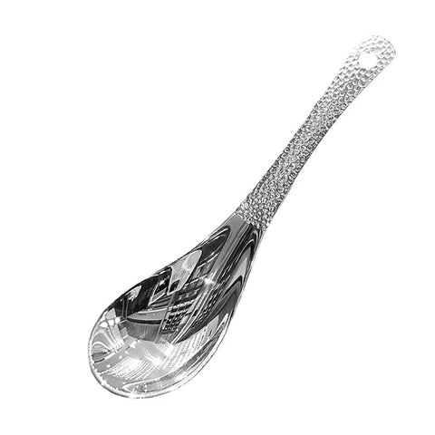 Stainless Steel Soup Spoon Deepen Large Capacity Spoon Silver Mirror Polished Flatware Soup Rice Home Kitchen Tableware