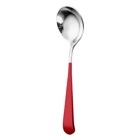 15.9cm*4.5cm Round Head Coffee Spoons Stainless Steel Mixing Tea Dessert Cake Scoop Multicolor Kitchen Tableware Accessories