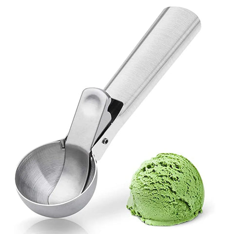 Stainless Steel Ice-Cream Scoop With Comfortable Anti-Freeze Handle Spoons Fashion Convenient Kitchen Items для кухни полезные