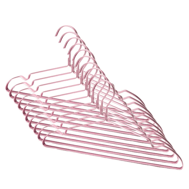 5/10/15/20PCS Clothes Hanging Household Hangers Non-slip Dormitory Bedroom Storage Clothes Hanging No Trace Dress Towel Hangers