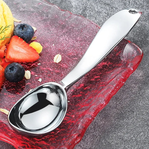 Sturdy Handle Ice Cream Fruit Scoop Durable Ice Cream Digging Spoon Fruit Spoon Ice Cream Scoop Summer Essentials Must Have