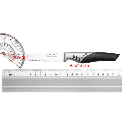 1.4116 Stainless Steel Steak Knife Meat Cleaver Dining Kitchen Knife Cooking Tools Highly Polished Handle Comfortable Feel