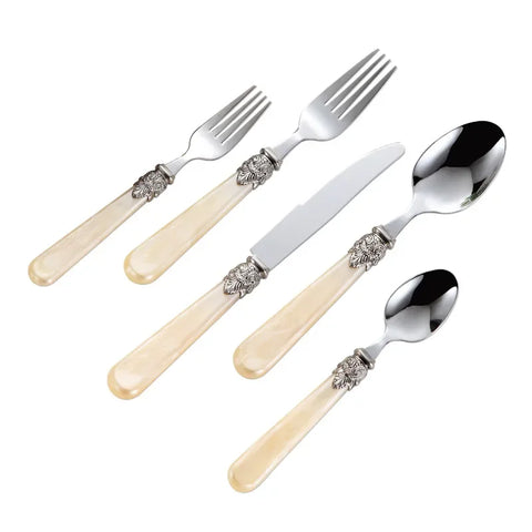 4pcs/set Dinnerware Set 304 Stainless Steel Steak Knife Fork Coffee Spoon Teaspoon Flatware Dishwasher Safe Kitchen Tablewar