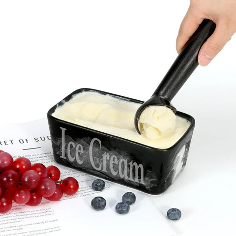 Nonstick Anti-Freeze Ice Cream Scoop 1.5 Ounces  Spoon One Piece Aluminum Design Ice Cream Scooper Kitchen Accessories Supplies