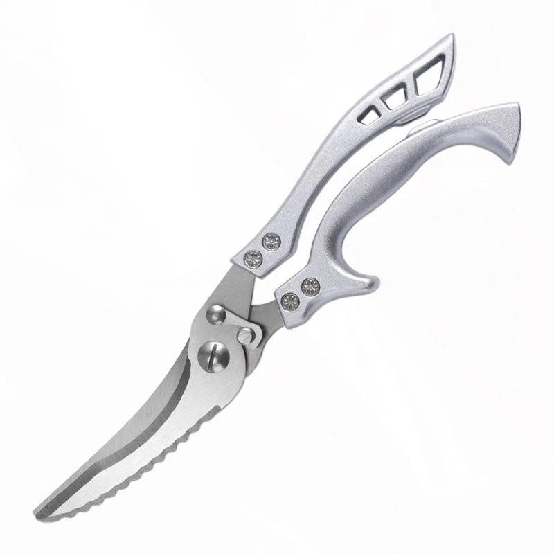 Damascus Pattern Kitchen Cleaver Meat Knife Butcher Utility Boning Knife Chicken Bone Kitchen Shears For Cooking Utensils