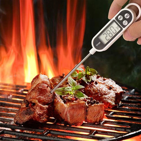 Digital Instant Read Meat Thermometer Kitchen Cooking Food Candy Thermometer for Oil Deep Fry BBQ Grill Baking Thermometer