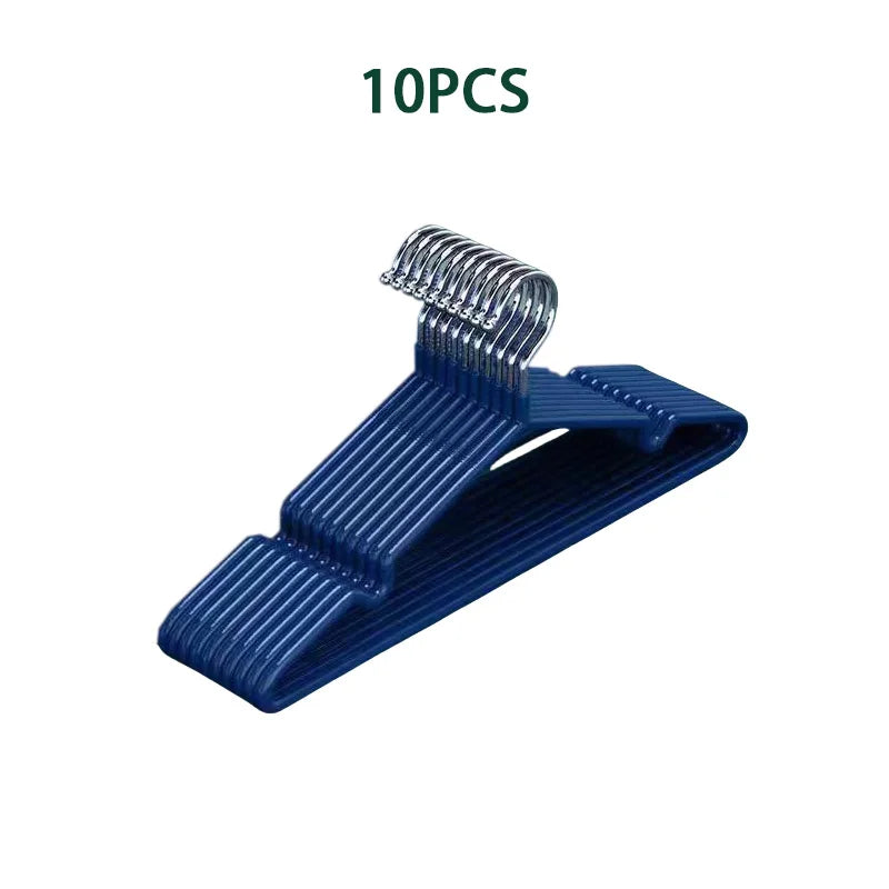 10/20pcs Clothes Hangers With Non-slip Design Traceless Clothes Racks Rust Prevention Sturdy Heavy Duty Coat Durable Hangers New