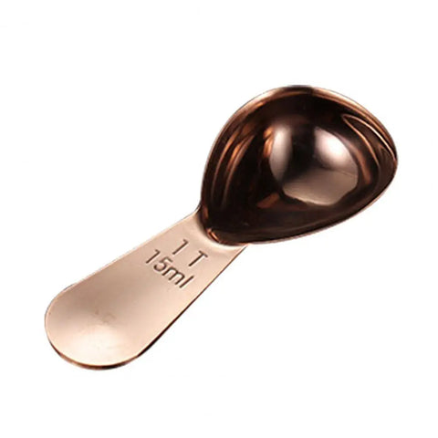 15/30ML Coffee Measuring Spoon 304 Stainless Steel Precise Scale Short Handle Milk Powder Liquid Seasoning Scoop Kitchen Gadgets