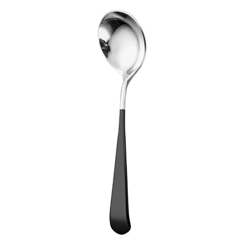 15.9cm*4.5cm Round Head Coffee Spoons Stainless Steel Mixing Tea Dessert Cake Scoop Multicolor Kitchen Tableware Accessories