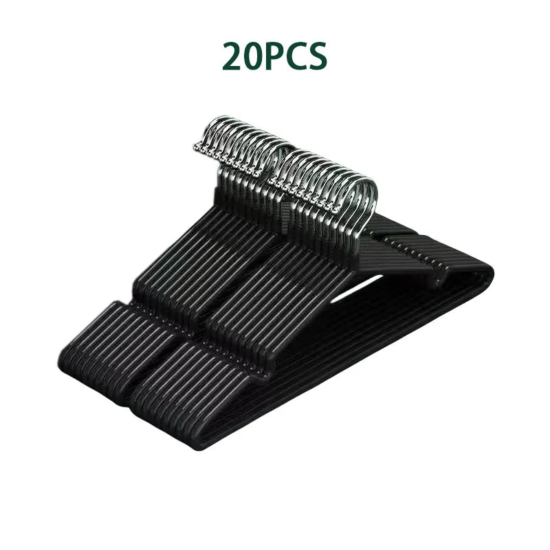 10/20pcs Clothes Hangers With Non-slip Design Traceless Clothes Racks Rust Prevention Sturdy Heavy Duty Coat Durable Hangers New