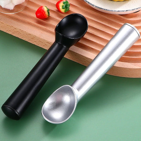 Alloy Ice Cream Tools Ice Cream Scoop Ball Digger Handmade Ice Cube Mold Easy Demoulding Home Kitchen Accessories Fruit Spoon