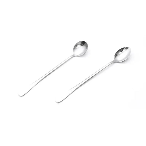 Long Handled Stainless Steel Coffee Spoon Ice Cream Dessert Tea Spoon for Picnic Kitchen Accessories