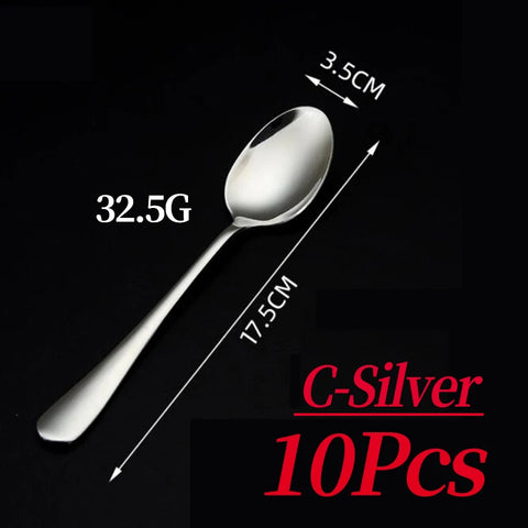 10pcs custom spoons, customized long handled ice spoons, custom dessert coffee spoons, Personalized custom dessert spoons