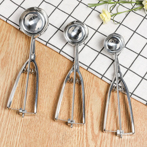 Multi-style Stainless Steel Ice Cream Scoop Ball Digger Handmade Ice Cube Mold Easy Demoulding Kitchen Accessories Ice Tray Mold