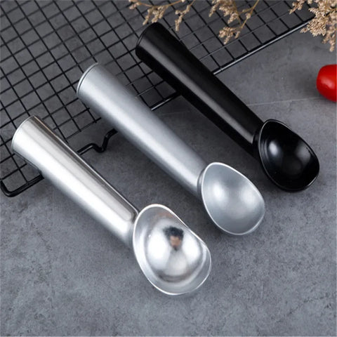 Spoon Portable Aluminum Alloy Non-stick Anti-feeze Ice Cream Baller Stainless Steel   Scoop Home Kitchen Tools