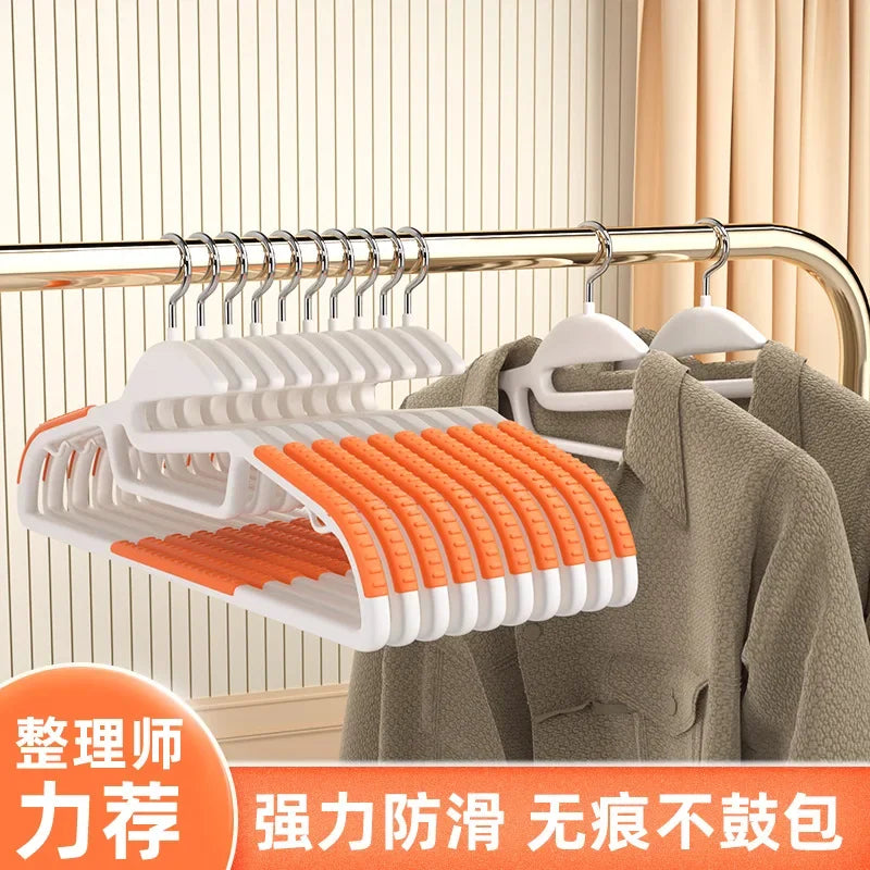 Invisible Fish Mouth Hanger for Children, Non-Slip Hanger for Clothing Store, Thick, Double Bathroom, Household