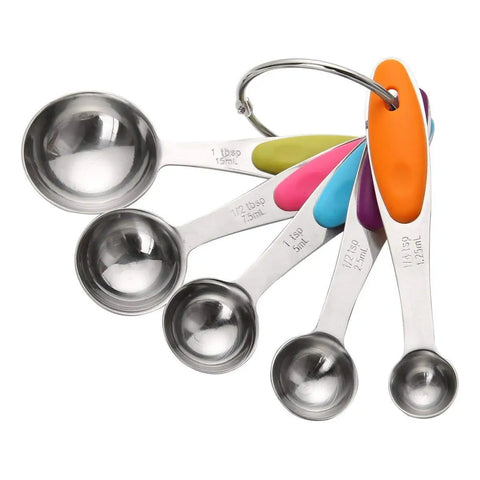 304 Stainless Steel Measuring Cups And Spoons Set ,Kitchen Accessories For Baking Cake Cooking Making Measuring Kitchen Tools