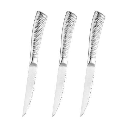 Stainless Steel Steak Knife Cut Meat Fruit Fish Vegetable Slicing Knife Dining Kitchen Chef Sushi Cooking Utility Knife