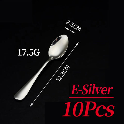 10pcs custom spoons, customized long handled ice spoons, custom dessert coffee spoons, Personalized custom dessert spoons