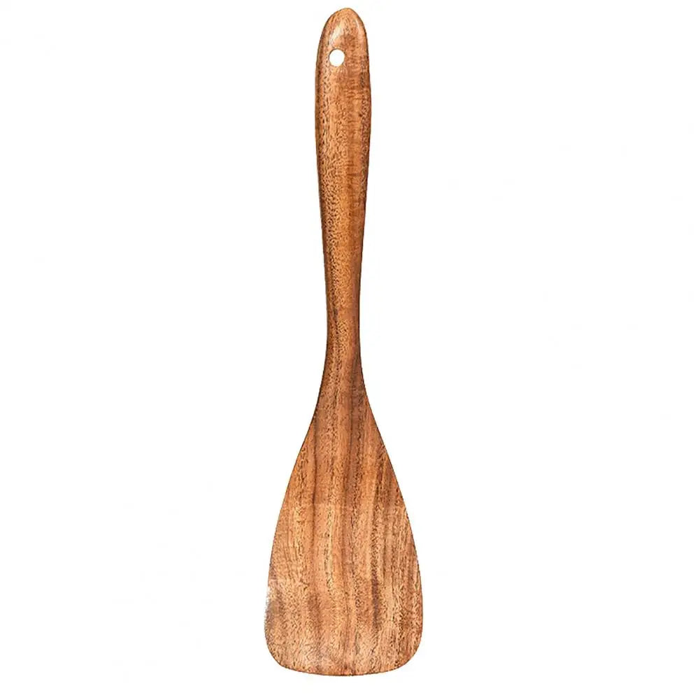Great Rice Spoon Cooking Comfortable Grip Lightweight Long Handle Spatula Colander Spoon