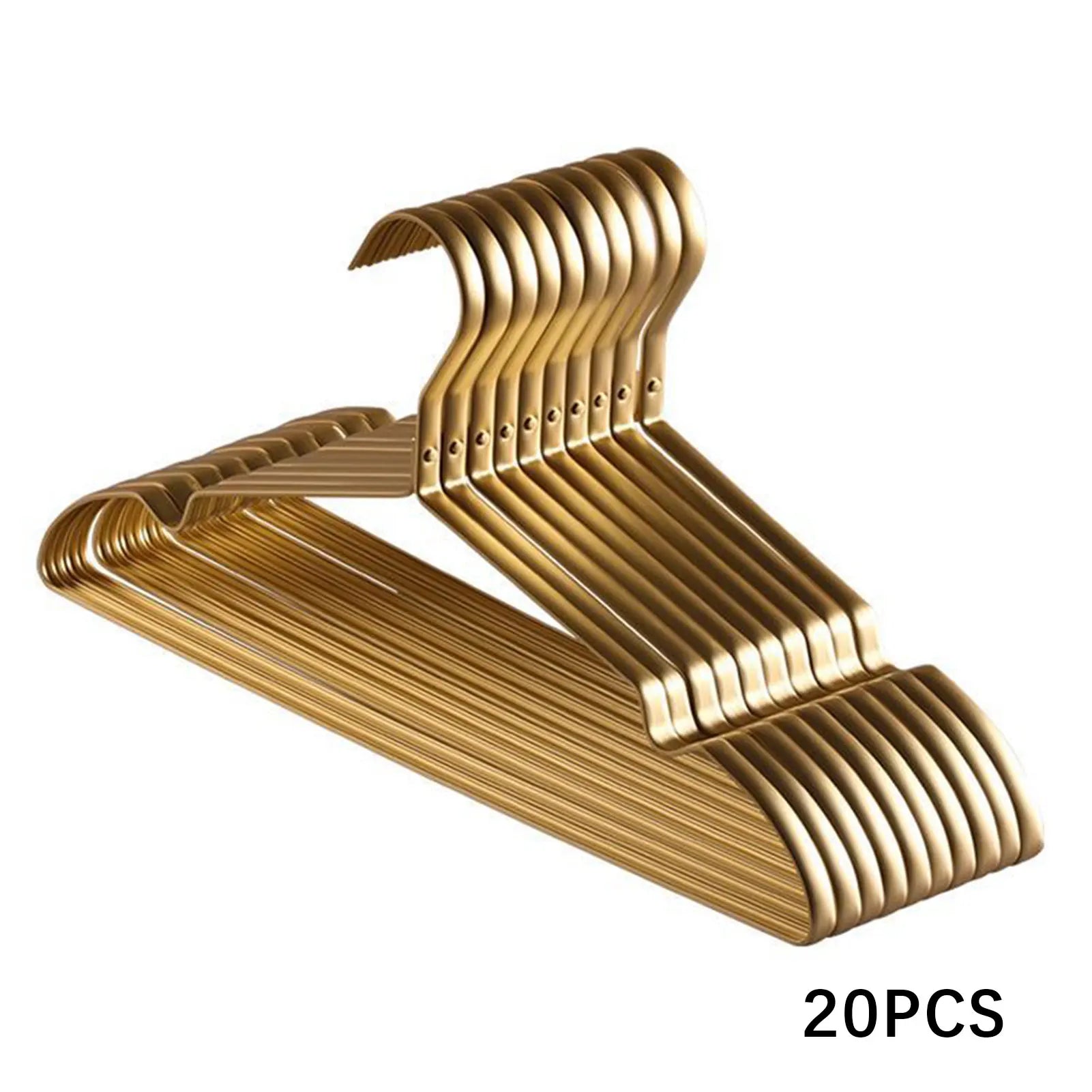 5/10/15/20PCS Clothes Hanging Household Hangers Non-slip Dormitory Bedroom Storage Clothes Hanging No Trace Dress Towel Hangers