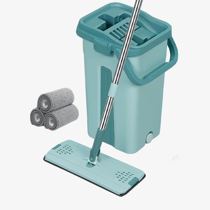 Self-Wringing Floor Mop Kit