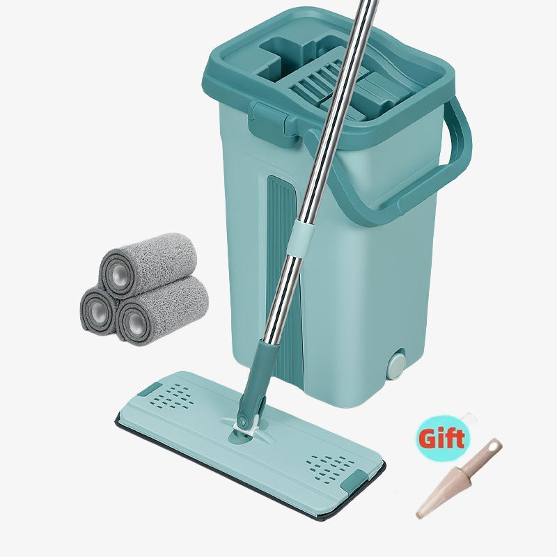 Self-Wringing Floor Mop Kit