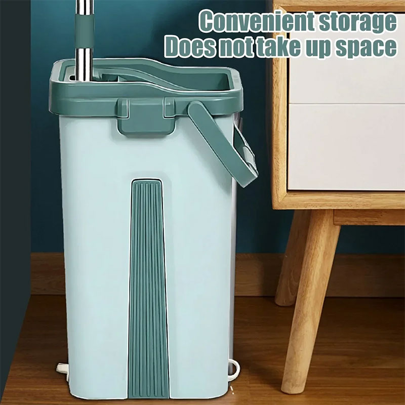 Self-Wringing Floor Mop Kit