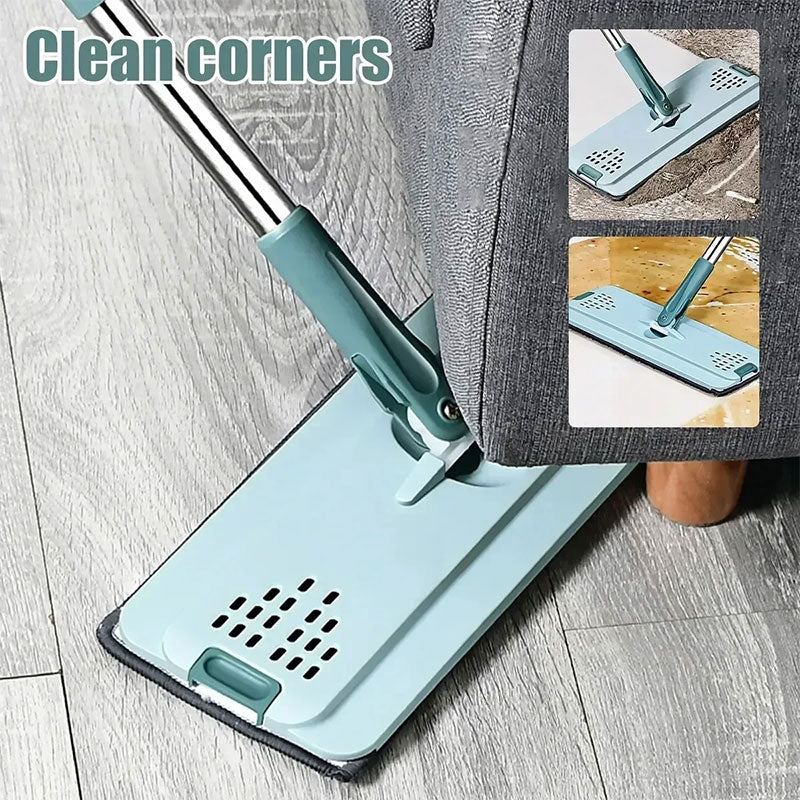 Self-Wringing Floor Mop Kit