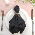 Set of 50 Cotton Cloth Napkins Gauze Fabric 30x30 Cm Factory Outlet Wedding Decor Everyday Use Dinner  Tea Towel Table  Village - Wiktra