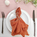 Set of 50 Cotton Cloth Napkins Gauze Fabric 30x30 Cm Factory Outlet Wedding Decor Everyday Use Dinner  Tea Towel Table  Village - Wiktra