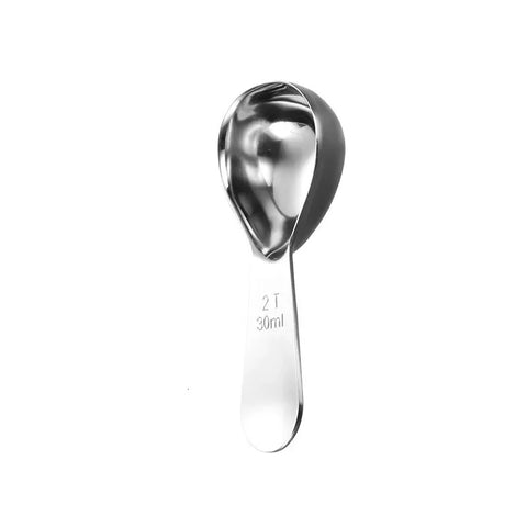 15ml/30ml Stainless Steel Coffee Spoons Coffee Measuring Scoop for Ground Beans Tea Sugar Delicate Home Barista Accessories