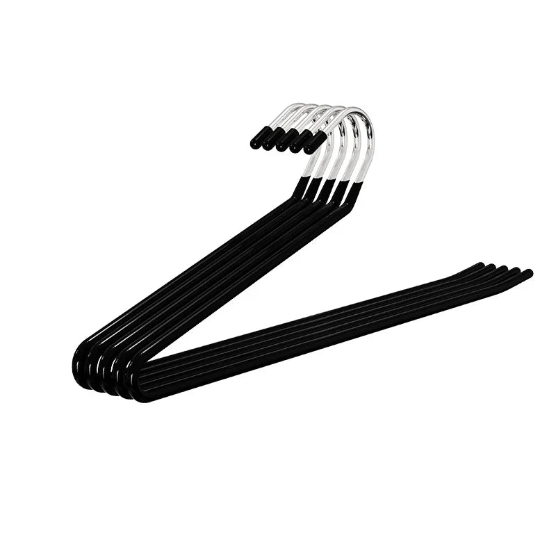 Anti Slip Pants Hanger Open Pants And Jeans Hanger Space Saving Clothes Hanger Durable And Sturdy Metal Pants Hanger Cloth Hook