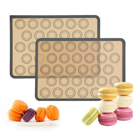 Silicone Baking Mat Pad Sheet Non-Stick Rolling Dough Mat Tray Oven Baking for Cake Cookie Pastry Oven Kitchen Baking Tools wiktra