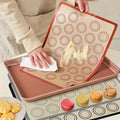 Silicone Baking Mat for Oven, Reusable Non Stick Heat Resistant Bakeware Sheets Liner, Baking Tools for Cookie Macaron Bread wiktra