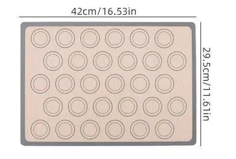 Silicone Baking Mat for Oven, Reusable Non Stick Heat Resistant Bakeware Sheets Liner, Baking Tools for Cookie Macaron Bread