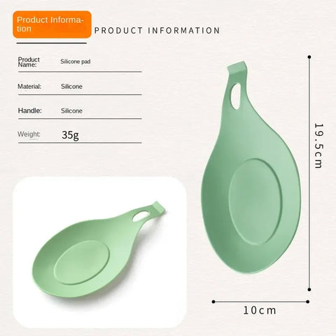 Silicone kitchenware set, silicone shovel, high-temperature-resistant soup shell, noodles, household spoon, leaking spoon