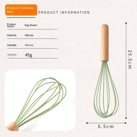 Silicone kitchenware set, silicone shovel, high-temperature-resistant soup shell, noodles, household spoon, leaking spoon