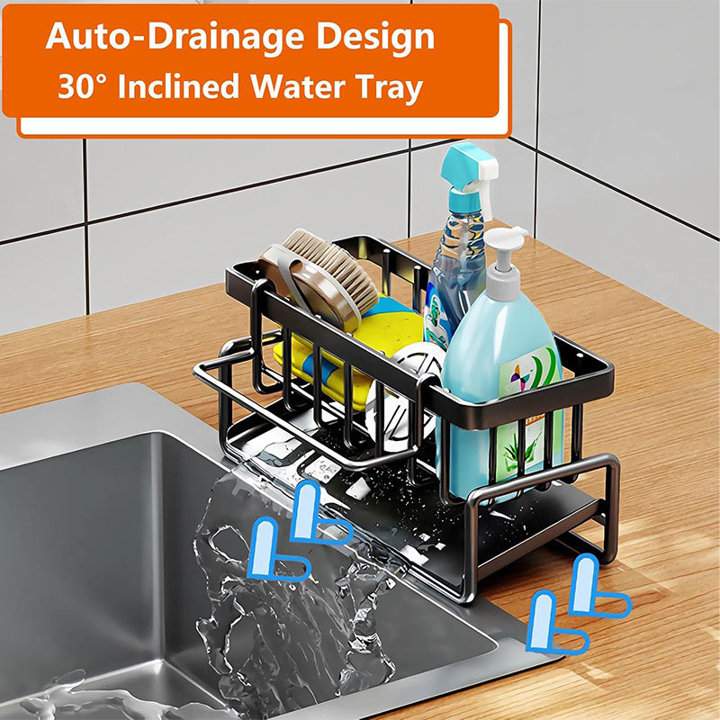 Sink Faucet Rag Drying Storage Rack