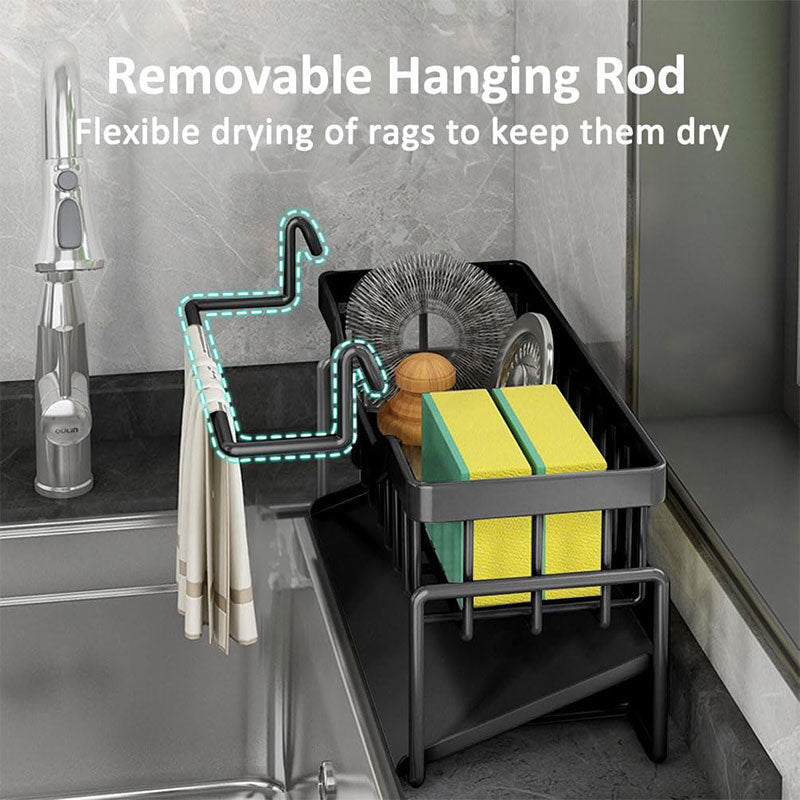 Sink Faucet Rag Drying Storage Rack