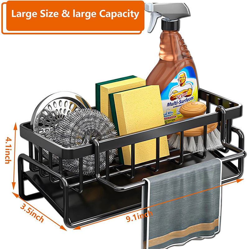 Sink Faucet Rag Drying Storage Rack