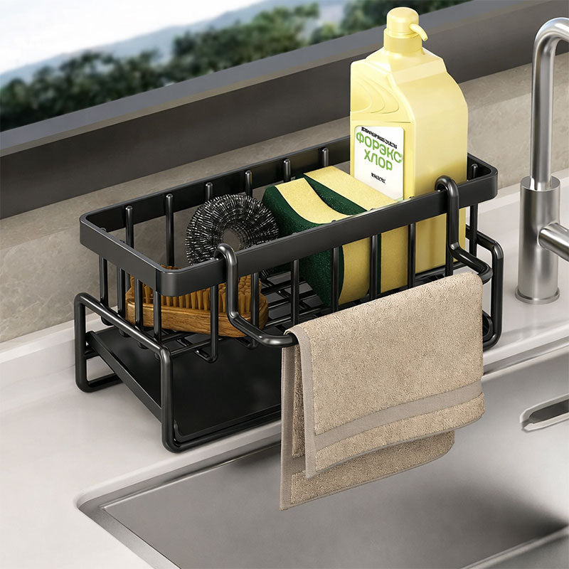 Sink Faucet Rag Drying Storage Rack
