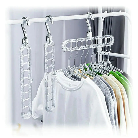 Space Saving Clothes Hangers Wardrobe Clothing Cascading Hanger Magic Multi-port Support Hangers Rack Drying Hanger Storage wiktra