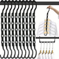 Space-saving Hanger, Magic Hanger, 5-hole Sturdy Plastic Wardrobe Organizer and Storage, Space-saving Organization wiktra