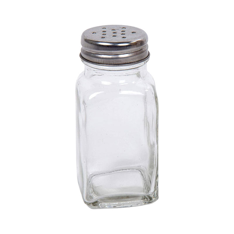 Square Glass Pepper Seasoning Bottle