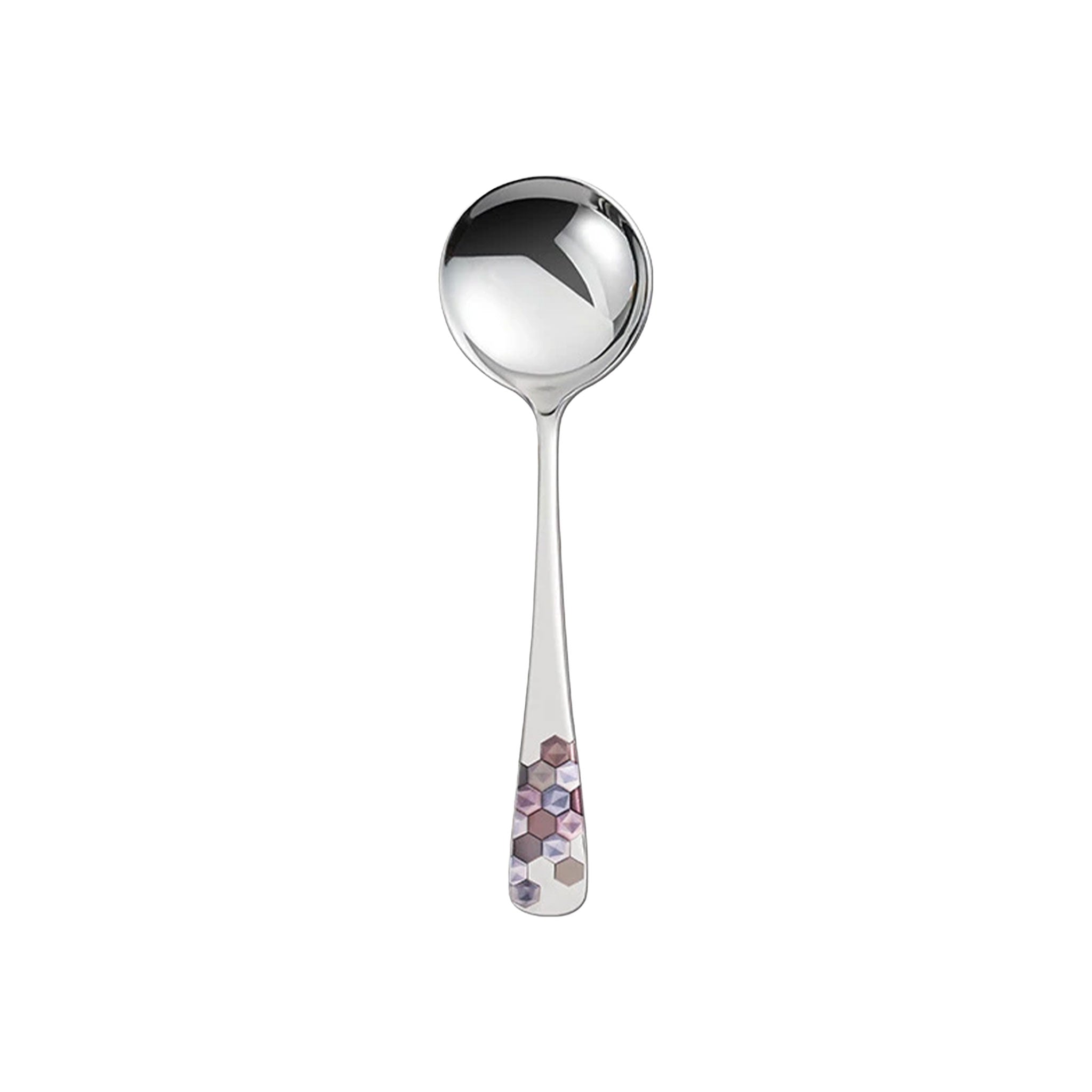 Stainless Steel Coffee & Dessert Teaspoons – Silver Round Head Cutlery