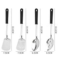 Stainless Steel Cooking Tools Set Spatula Shovel Colander Pots Rice Soup Spoon Kitchenware Accessories Kitchen Utensils Cookware wiktra